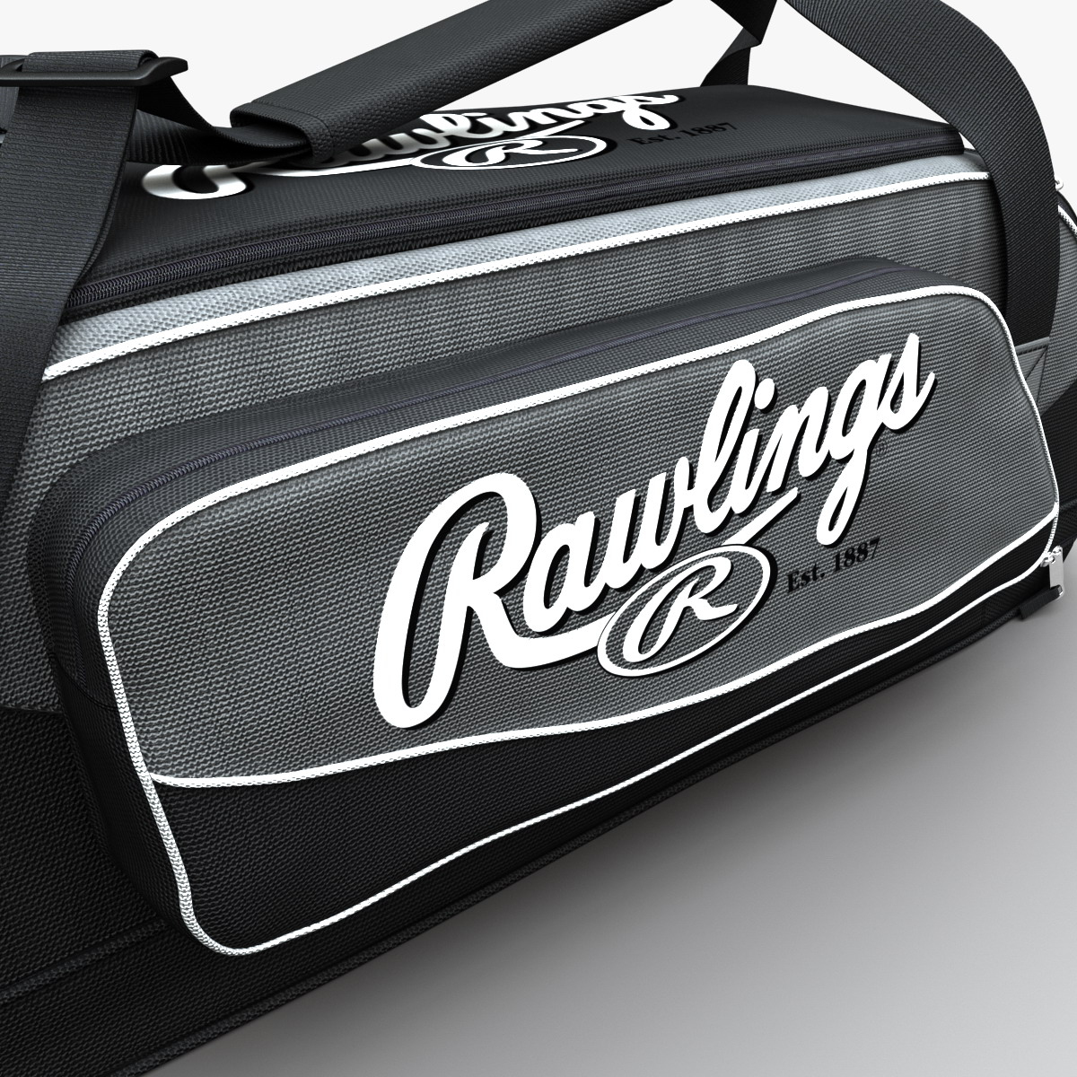 3d baseball equipment bag