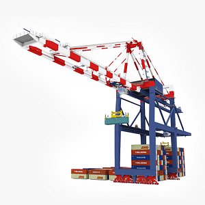 3D Gantry Container Crane