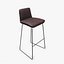 Bar Stool Low-poly PBR