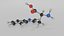 Tryptophan molecule model