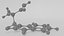 Tryptophan molecule model