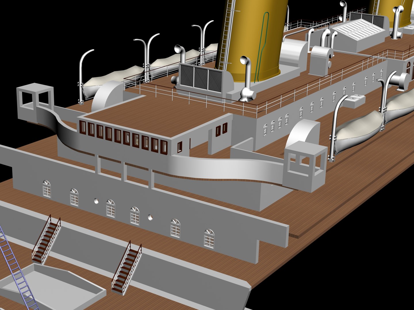 3d Modeled Rms Titanic