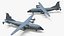 Medium Military Transport Aircraft Shaanxi Y 9 Rigged 3D model