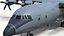 Medium Military Transport Aircraft Shaanxi Y 9 Rigged 3D model