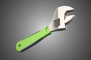 ADJUSTABLE SCREW WRENCH SHIFTING SPANNER CRESCENT TOOL HAND GRIP