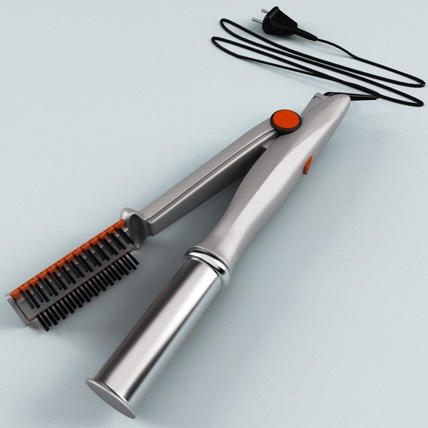 hot curling iron gl704 3d model
