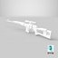 Драгунов AAA Game Ready PBR Низкополигональная 3D модель