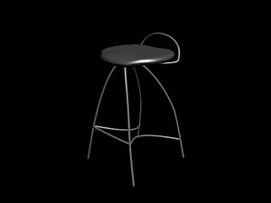 3d model chair