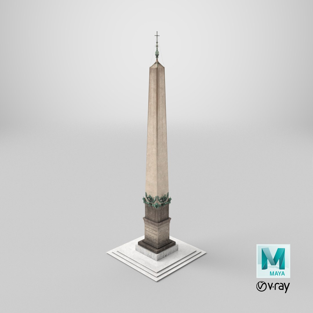 3D model Vatican City Obelisk https://p.turbosquid.com/ts-thumb/oL/TWnYxQ/cH/stemcell_maya_vray_render/png/1743756467/1920x1080/fit_q87/02fe3b68357318ab977866be13d853934bed6403/stemcell_maya_vray_render.jpg