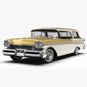 3D Mercury Voyager 3 Doors 1957 model