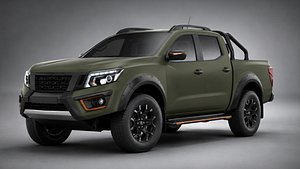 3D Nissan Navara N-Trek Warrior 3D Model