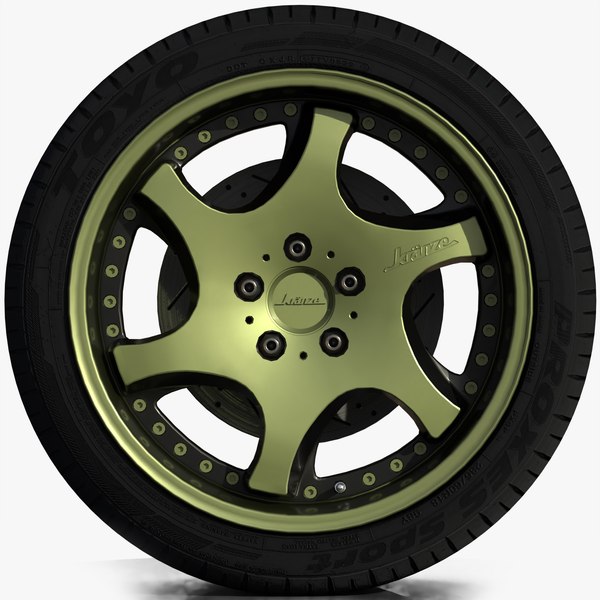 modelo 3d Kranze Bazreia - Wheels - Game Ready - Fully Textured with ...
