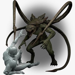 Turt Creature Low Poly Game 3D model