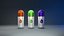 3D Roll on Deodorant 3D product render with custom label 3D model model