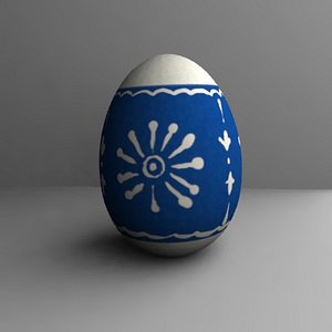 easter egg 3d model