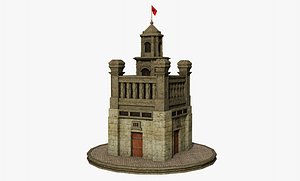Free Mini Ancient Tower