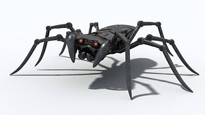 spider mechanic 3d obj