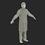 Male African American Surgeon 4 Rigged for Cinema 4D 3D Model