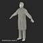 Male African American Surgeon 4 Rigged for Cinema 4D 3D Model