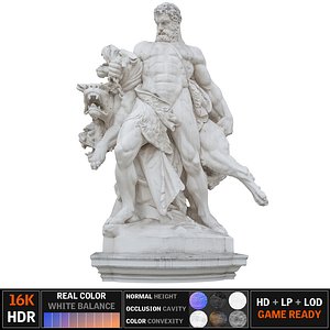 vienna monument scanned 3d max