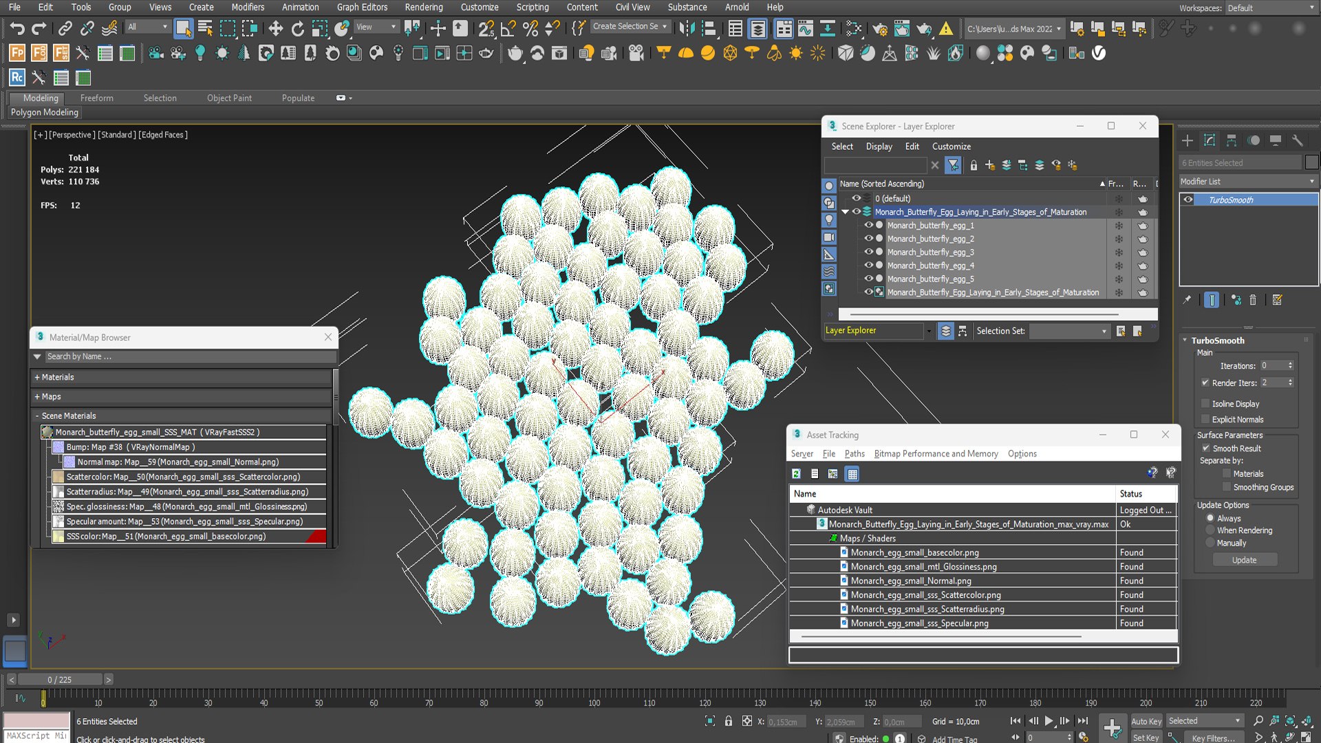 3D Monarch Butterfly Egg Laying in Early Stages of Maturation model https://p.turbosquid.com/ts-thumb/oL/zWAaqD/9j/monarch_butterfly_egg_laying_in_early_stages_of_maturation_013/jpg/1757023760/1920x1080/fit_q87/4bf65f59dbdca79780b2a54e0aae7e7faedb39bc/monarch_butterfly_egg_laying_in_early_stages_of_maturation_013.jpg