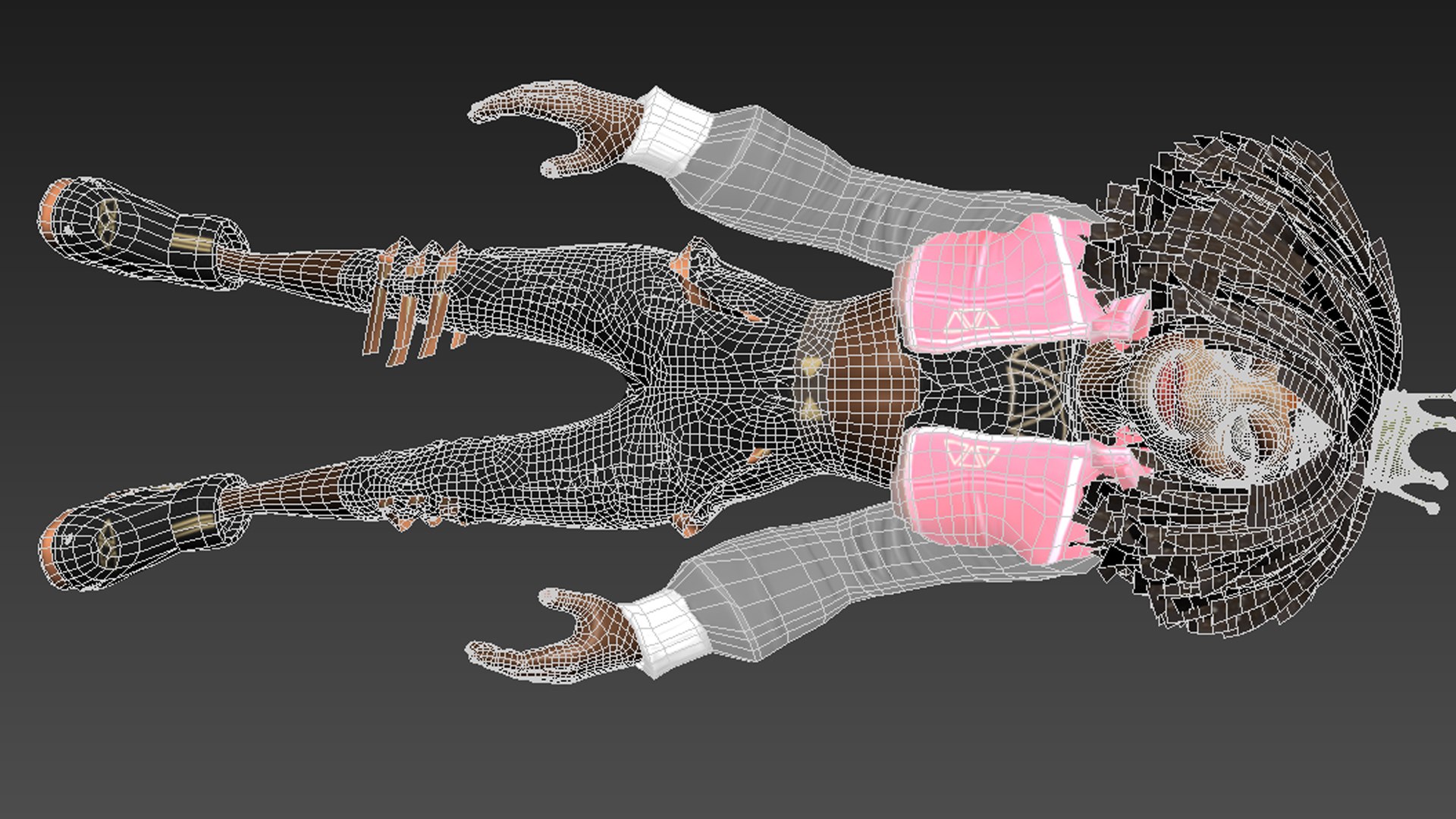 3d Monkey Queen Model Turbosquid 2243686