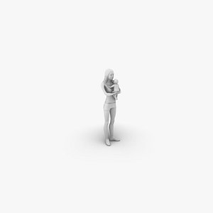 3D model Mother and Baby