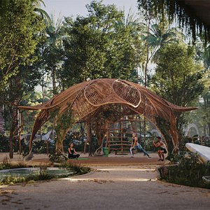 3D Revit BIM  rhinoceros 7 model  jungle gym