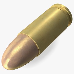 3D 9mm Cartridge for Pistol model