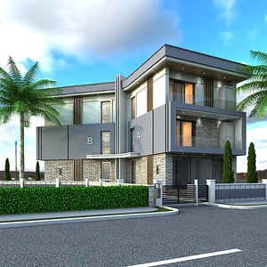 Modern Villa 3 3D model