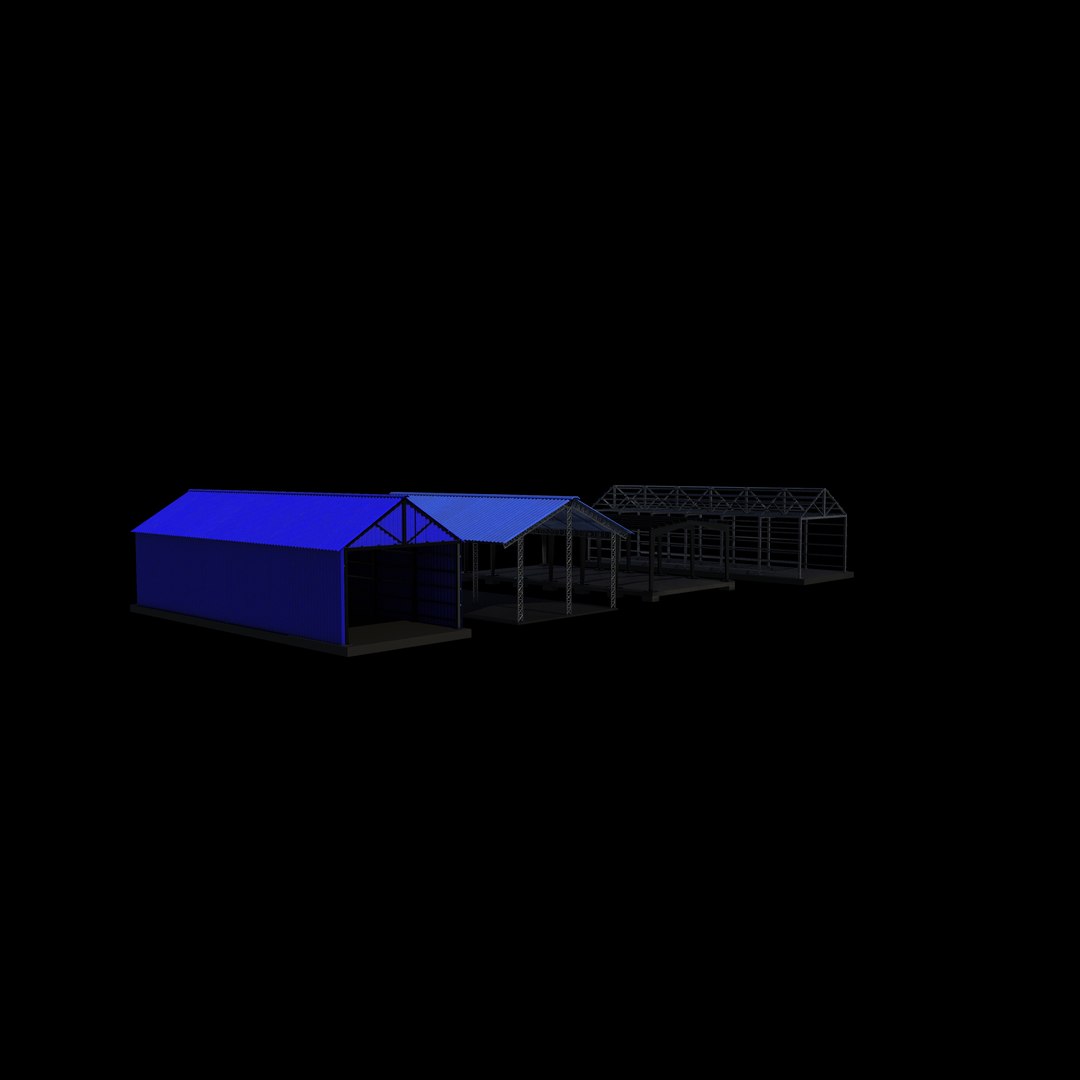 3D Industrial Metal Hangar set 3D model https://p.turbosquid.com/ts-thumb/oM/IOfRkh/nU/industrialmetalhangarset3/jpg/1773826092/1920x1080/fit_q87/b53223efe942fe4437f9ff0b14070d2172a0ed61/industrialmetalhangarset3.jpg