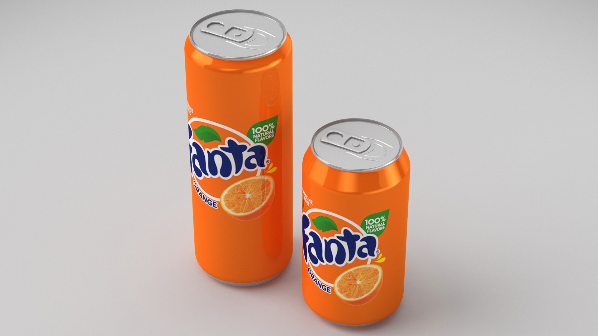 3D Fanta Set - TurboSquid 1631616