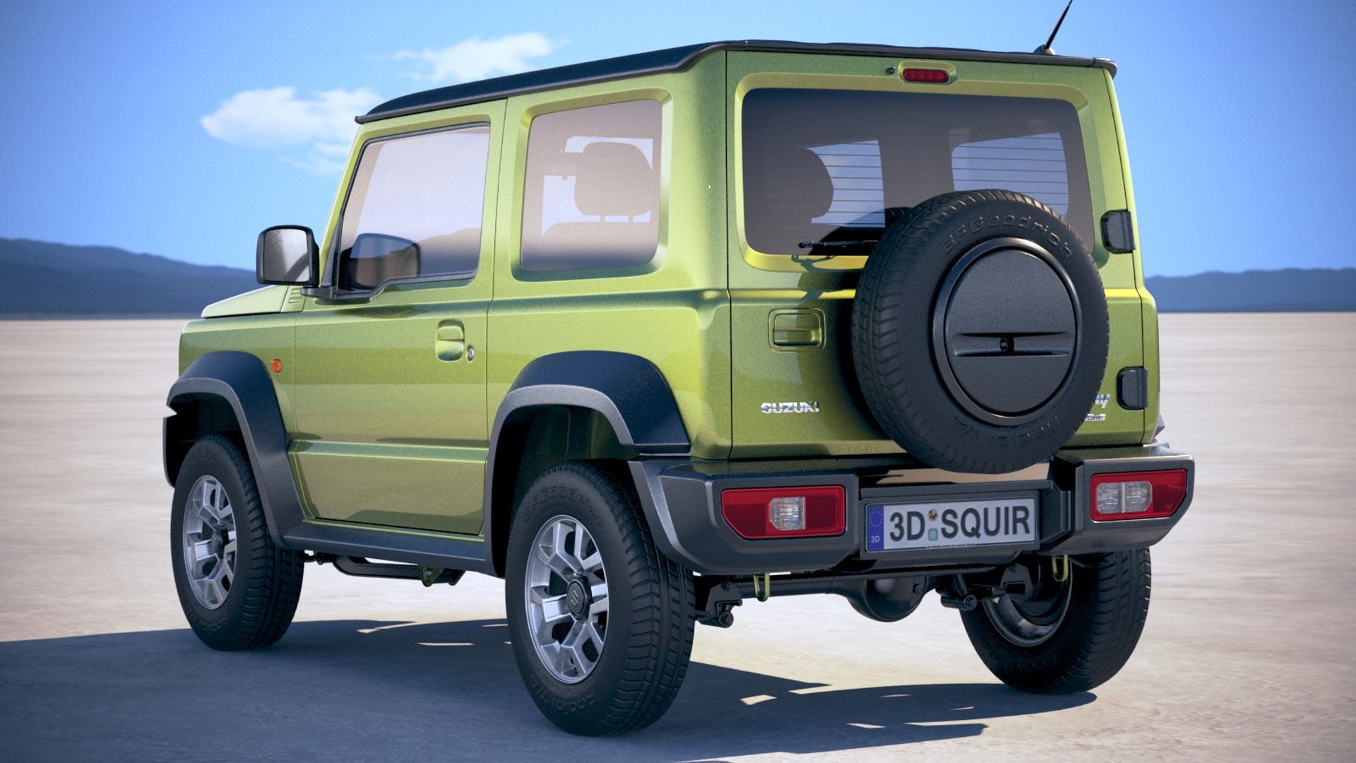 Suzuki Jimny 2018 3D Model - TurboSquid 1319757