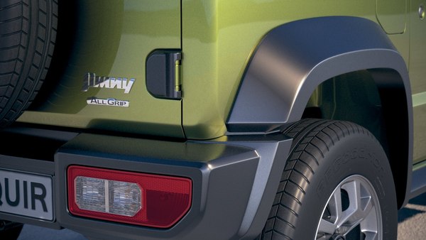 Suzuki jimny 2018 3D model - TurboSquid 1319757