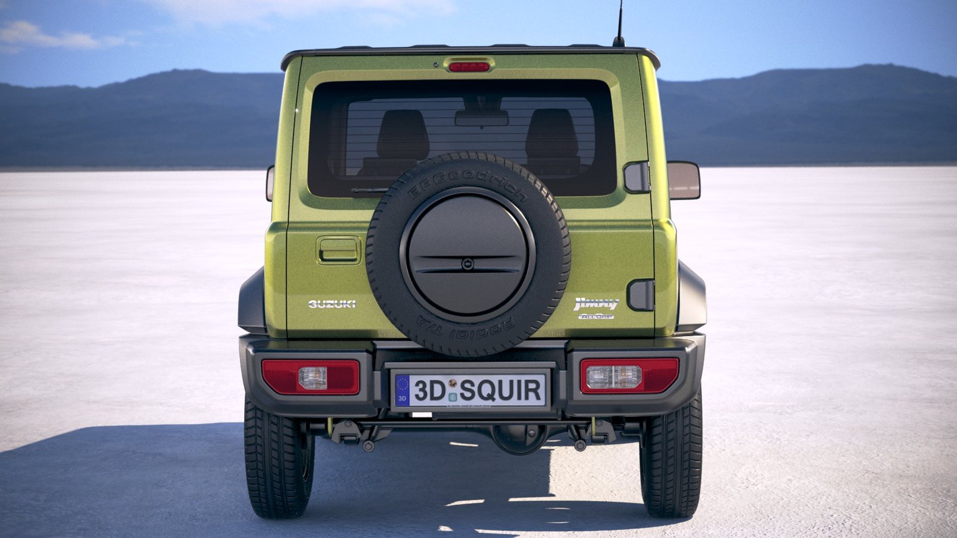 Suzuki Jimny 2018 3D Model - TurboSquid 1319757