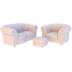 Free 3D Classic Sofa Models