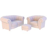 Classic Sofa Chair Ottoman Pouffe 2