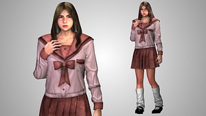 School Girls Pack - Game Ready