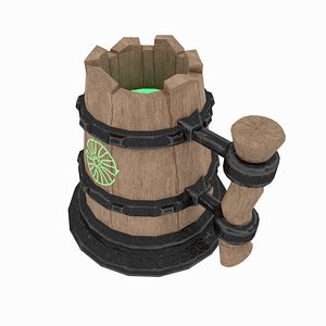 3D mug potion
