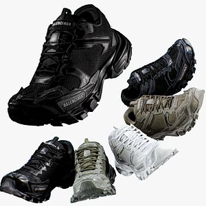 BALENCIAGA TRACK 3 PACK STELL GARMENT 3D model