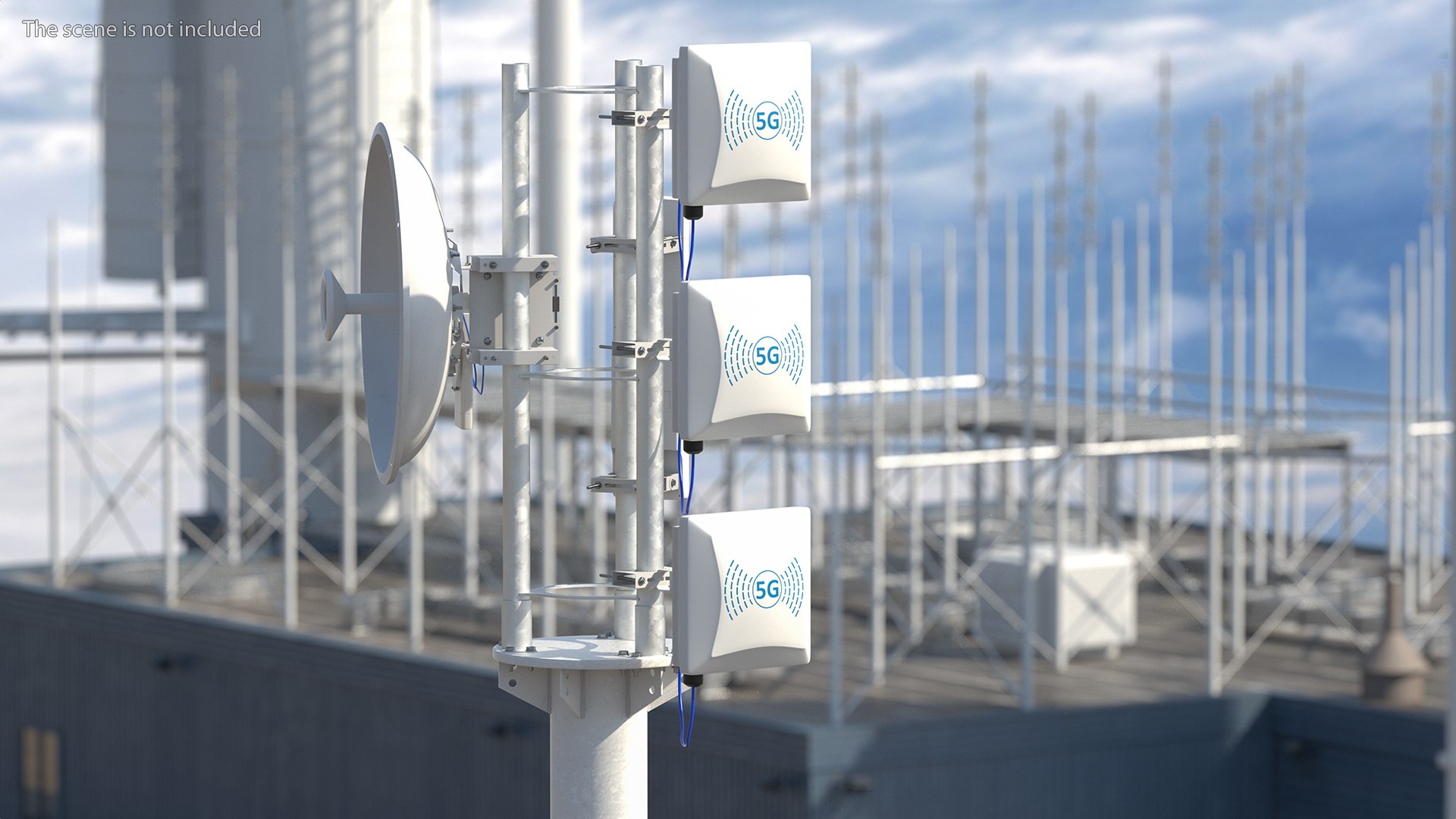3D micro cell 5g mobile - TurboSquid 1633924