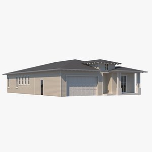 family house 3D model