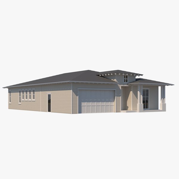family house 3D model