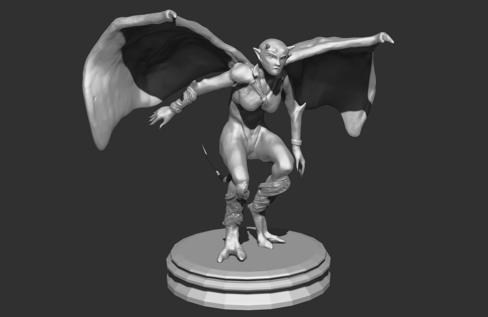 3D female gargoyl https://p.turbosquid.com/ts-thumb/oM/eKbFrt/WfsVpHDG/preview_1highpoly/jpg/1541179681/1920x1080/fit_q87/1a3631e8a124d1ede89379d97a8885c8a253449f/preview_1highpoly.jpg
