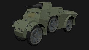 isometric autoblinda 3D