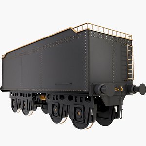 hopper car 3D model