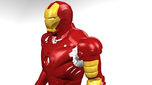iron man 3d model