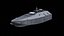 USV Mamai Maritime Drone  - Unmanned Robotic Autonomous Surface Vessel PBR