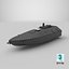 USV Mamai Maritime Drone  - Unmanned Robotic Autonomous Surface Vessel PBR