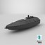 USV Mamai Maritime Drone  - Unmanned Robotic Autonomous Surface Vessel PBR